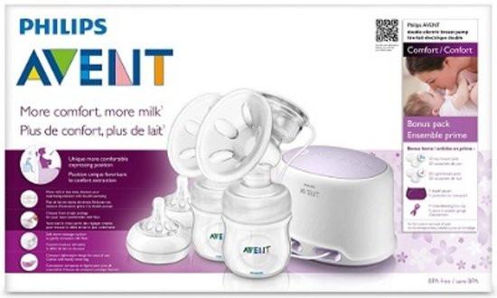 AVENT COMFORT DOUBLE ELECTRIC BREAST PUMP Philips Avent – NA-speeds