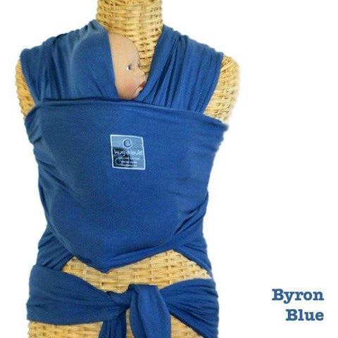 Hug a Bub Organic Pocket Wrap - Byron Blue
