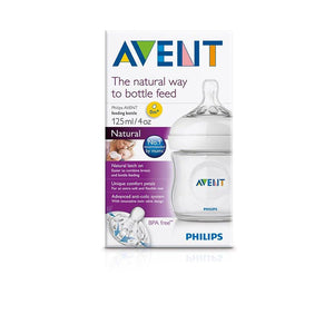 Avent Natural Feeding Bottle 125ml