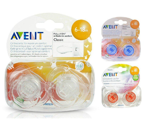 Avent Orthodontic Soother 2pk