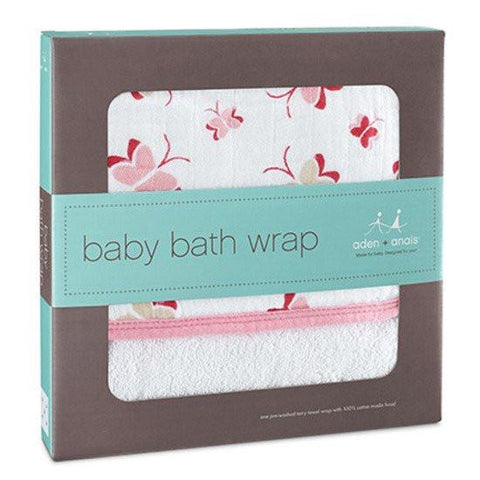 Aden + Anais Baby Bath Wrap - Princess Posie