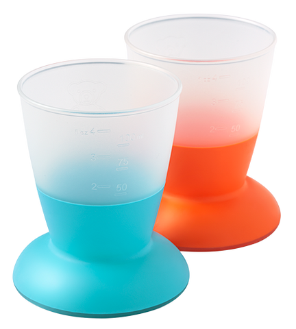 Baby Cup 2 Pack - Pink / Purple