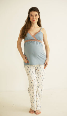 BelabumbumPlume Nursing Cami and Pant Set