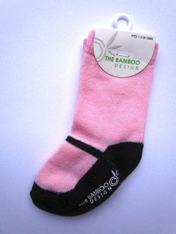 Bamboo Baby Mary Jane Socks