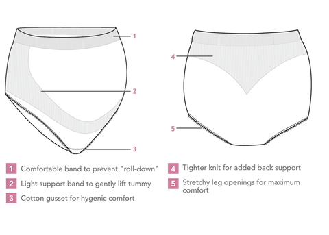 Seamless Support Maternity Panty