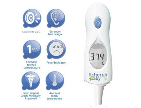 Cherub Baby 4 in 1 Ear & Forehead Thermometer