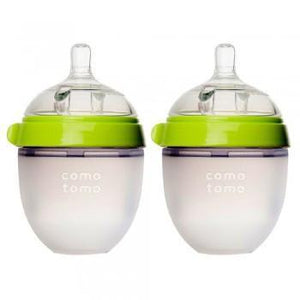 Comotomo Baby Bottle 150ml 2 Pack- Soft Hygienic Silicone Feeding Bottle