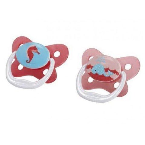 Dr Brown's Prevent Orthodontic Silicone Soother 0 - 6 months 2 Pack