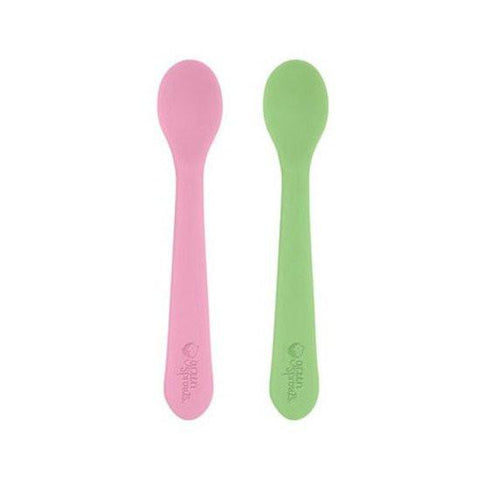 Green Sprouts, First Spoon (2pk) [Pink]