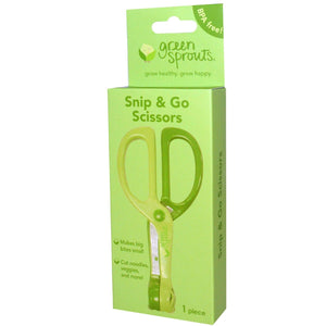 Green Sprouts Snip n' Feed scissors