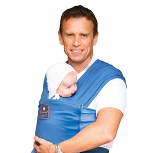 Hug a Bub Organic Pocket Wrap - Byron Blue