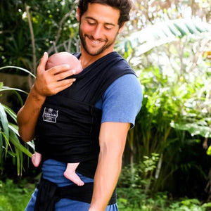 Hug a Bub Organic Pocket Wrap - Black