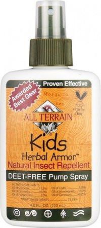 Kids Herbal Armor, Natural Insect Repellent, (120 ml)