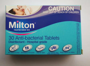 Milton Anti-bacterial Tablets 30pk