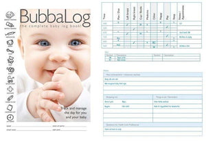 BubbaLog Baby Log Book