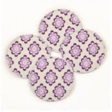Breast Pads Washable Cotton Breast Pads - 2 pairs