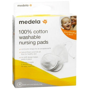 Medela Washable Bra Pads (4pk)