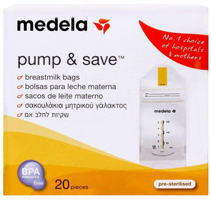 Medela Pump and Save Breast Milk Bags (20pk)