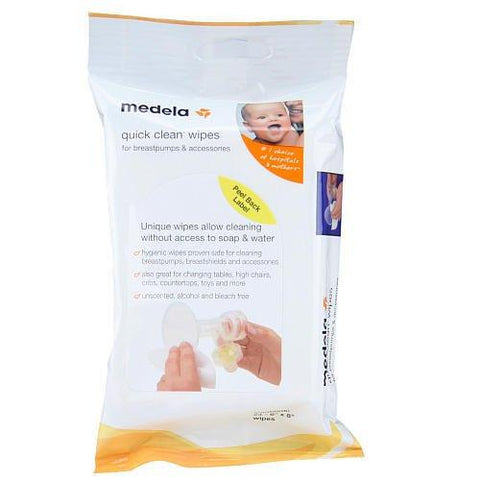 Medela Quick Clean Wipes - 24pk