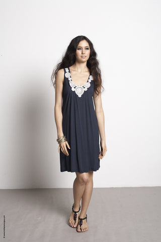 Zahra Applique Nursing Dress