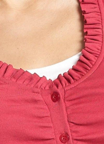 Classic Rib Short Sleeve Nursing Tee by Mothers En Vogue