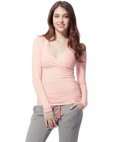 Thermal Comfort Maternity & Nursing Undershirt Pink