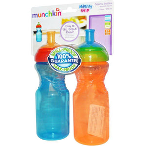 Munchkin Mighty Grip Sports Bottles 2pk