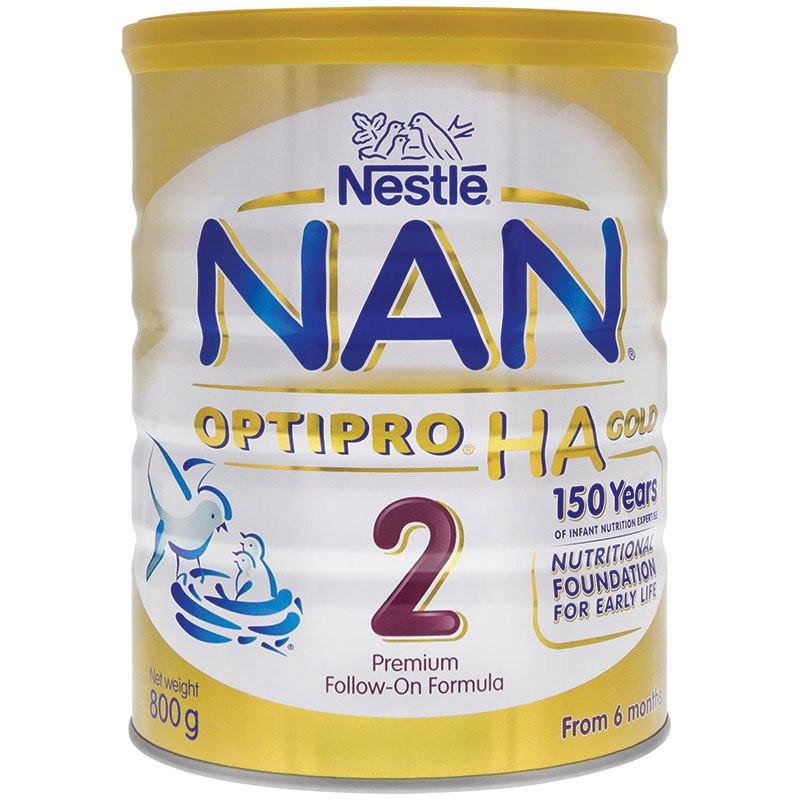 NAN Optipro HA 2 Gold 800g x 6 Tins - Nestle – NA-speeds
