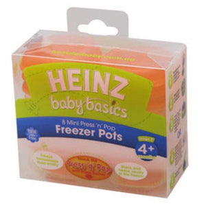 Heinz Baby Basics Press 'n' Pop Mini Freezer Pots (8pk)