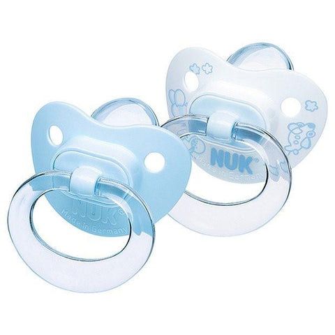 NUK Silicone Soother - 2pk