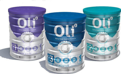 OLI6 Dairy Goat Infant Formula x 6 Tins