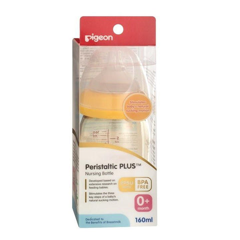 Pigeon Peristaltic PLUS Wide Neck PPSU Bottle 160ml 1 pk