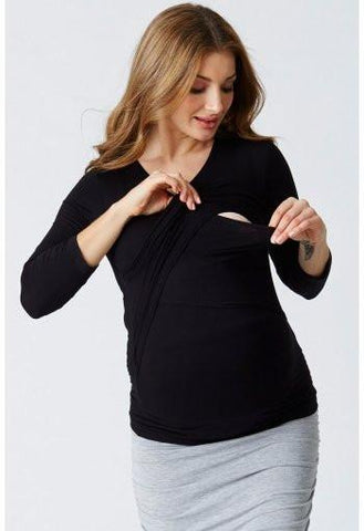 Pea in a Pod Crossover Nursing Top