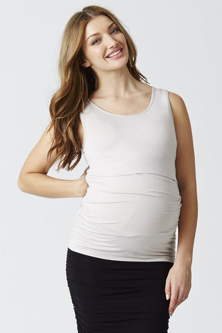 Pea in a Pod Rouched Nursing Singlet