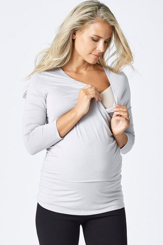 Zoe Nursing Wrap Top