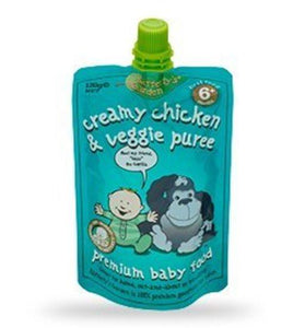 Rafferty's Garden Creamy Chicken & Veggie Puree 120g 6m+ X 6pk