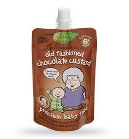 Rafferty's Garden Old Fashioned Chocolate Custard 120g 6m+ X 6pk