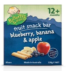 Blueberry, Banana & Apple Snack Bar 6 boxes12m+