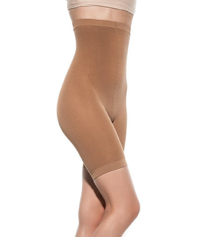 Solidea High Waist Recovery Shorts - Nude