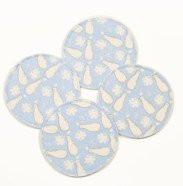 Breast Pads Washable Cotton Breast Pads - 2 pairs