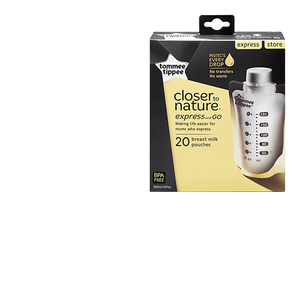 Closer to Nature Breast milk Pouches (20pk)