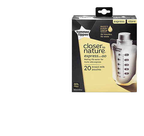 Closer to Nature Breast milk Pouches (20pk)