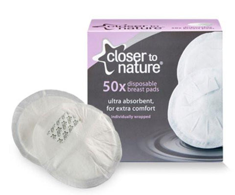 Closer to Nature Breast pads (50pk)