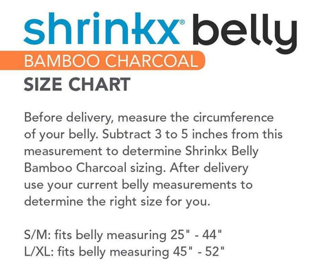 Shrinkx Belly Bamboo Charcoal