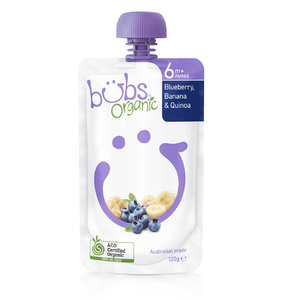 Nature Bubs Blueberry, Banana & Quinoa 120g