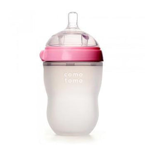 Comotomo Baby Bottle 250ml - Soft Hygienic Silicone Feeding Bottle