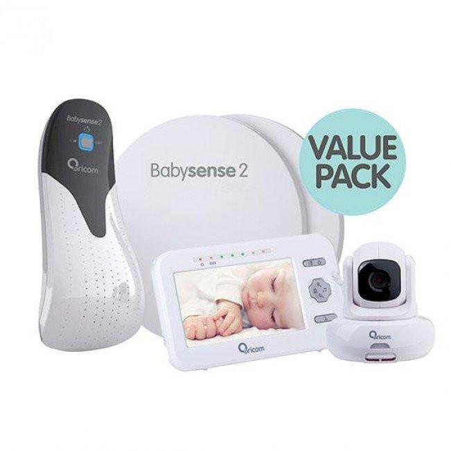 Oricom BabySense 2 Infant Respiratory Monitor + Oricom Secure 850